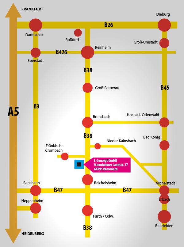 Lageplan Energiemesse Gersprenztal